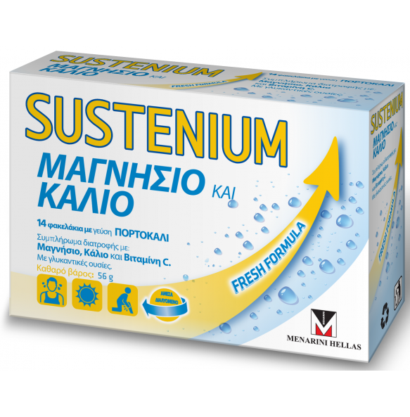 Sustenium Μαγνήσιο και Κάλιο - 14 Φακελάκια