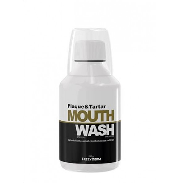 FREZYDERM MOUTHWASH PLAQUE&TARTAR 250ML