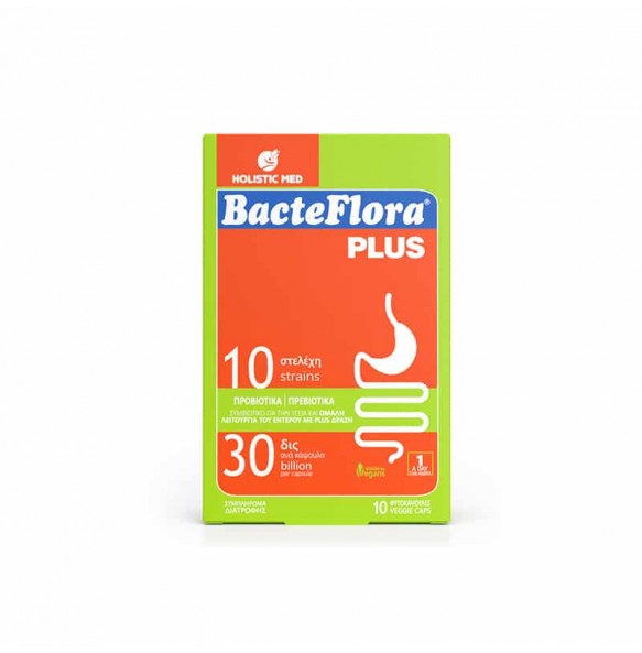 Holistic Med Bacteflora Plus 10caps