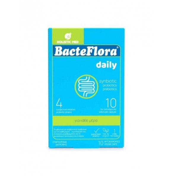 Holistic Med Bacteflora daily 10caps 
