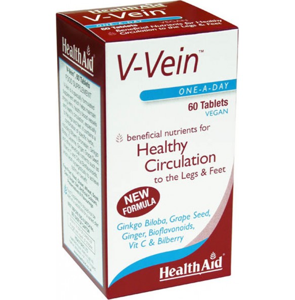 HEALTH AID V-VEIN 60TABS