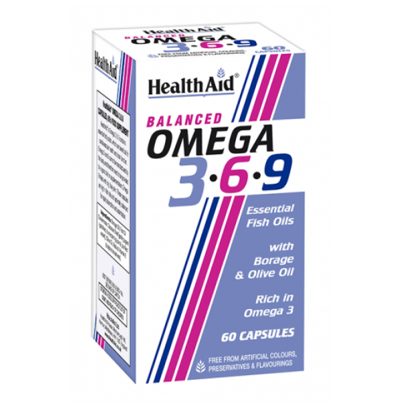 Health Aid Omega 3-6-9 - 60caps
