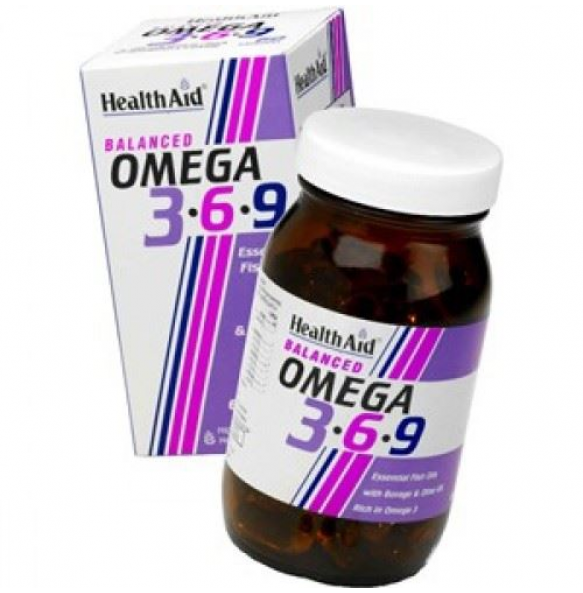Health Aid Omega 3-6-9 - 90caps