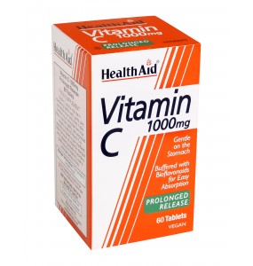 Health Aid Vitamin C 1000mg - 60 Ταμπλέτες