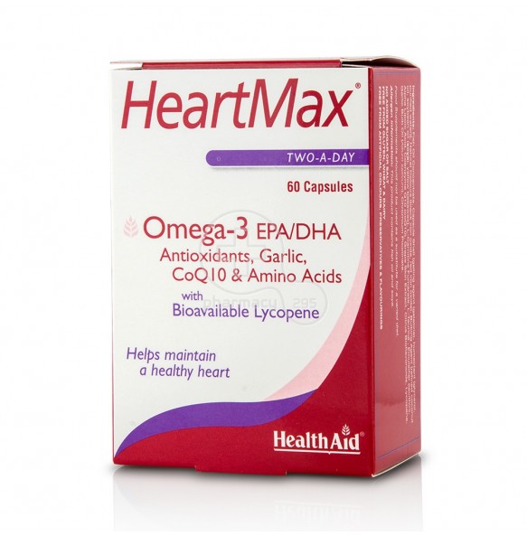 HEALTH AID HEARTMAX OMEGA-3*60CAPS 