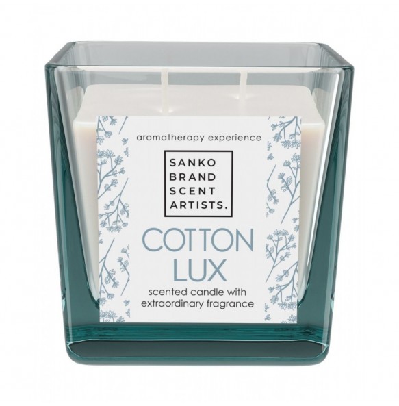 SANKO COTTON LUX SCENTED CANDLE 200 GR