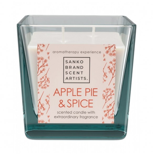 SANKO APPLE PIE & SPICE SCENTED CANDLE 200 GR