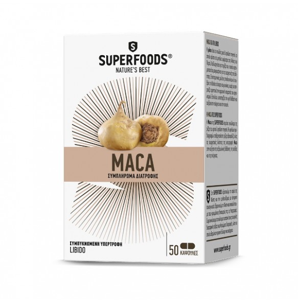 SUPERFOODS MACA  50CAPS