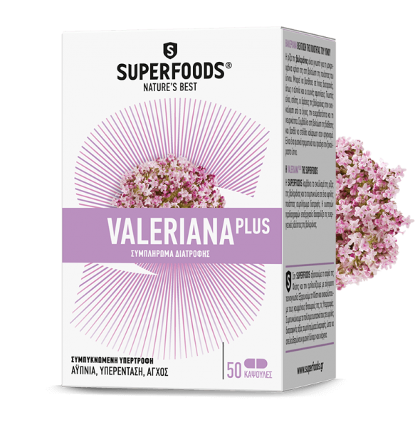 SUPERFOODS - Valeriana Plus 50 caps 