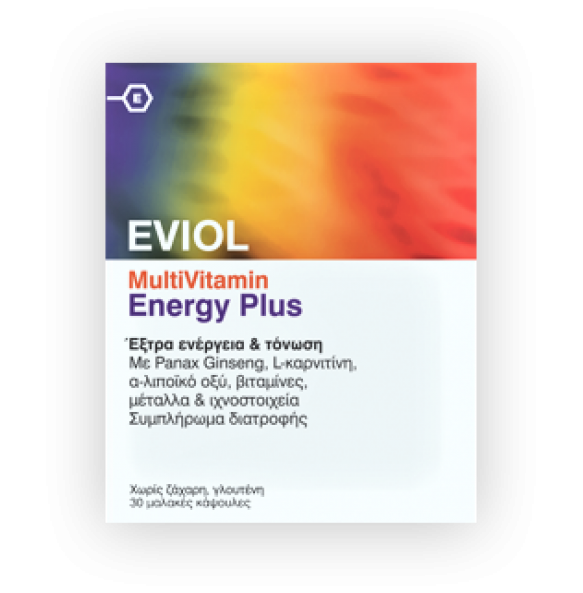 EVIOL MultiVitamin Energy Plus 30 soft caps